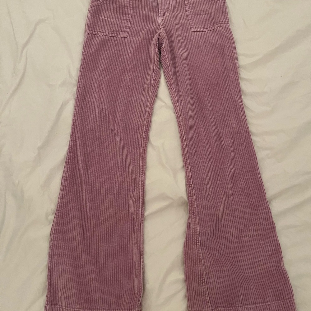 Women's Pink Corduroy Jeans